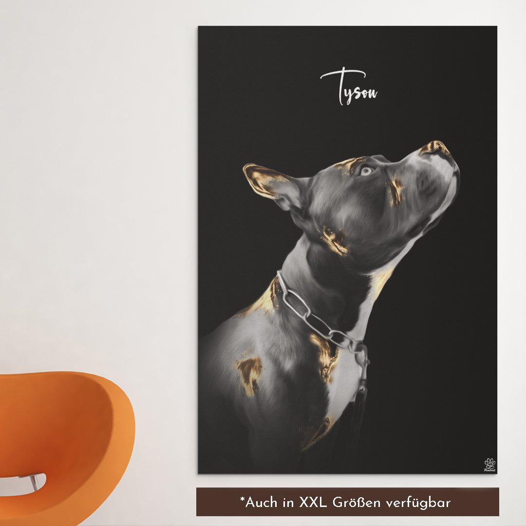 Gold Pawtrait